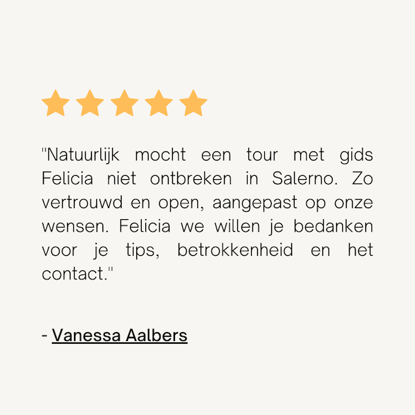review tour napels salerno amalfi amalfikust nederlands nederlandstalig
