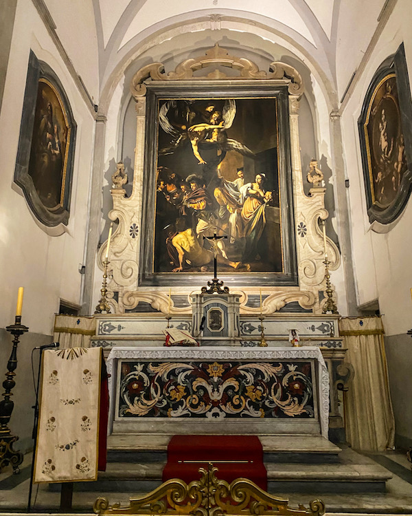 caravaggio napels zeven werken barmhartigheid