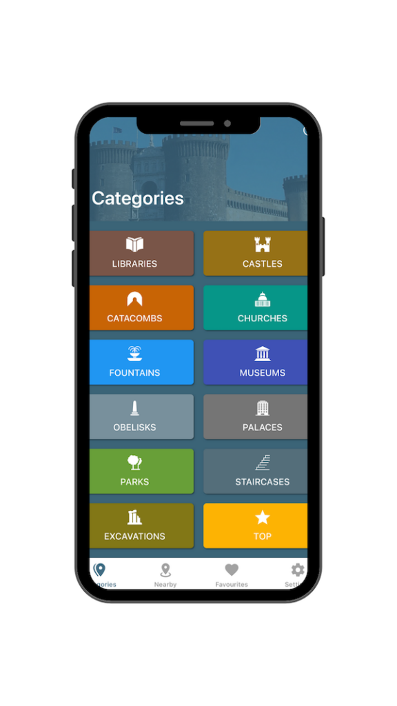 gira napoli app napels